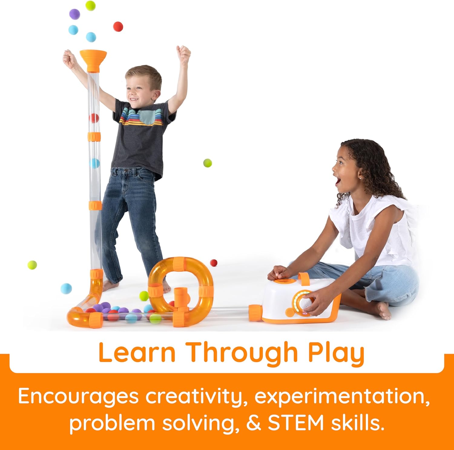 FlowForge™ Air-Powered STEM Toy for Kids Ages 3+