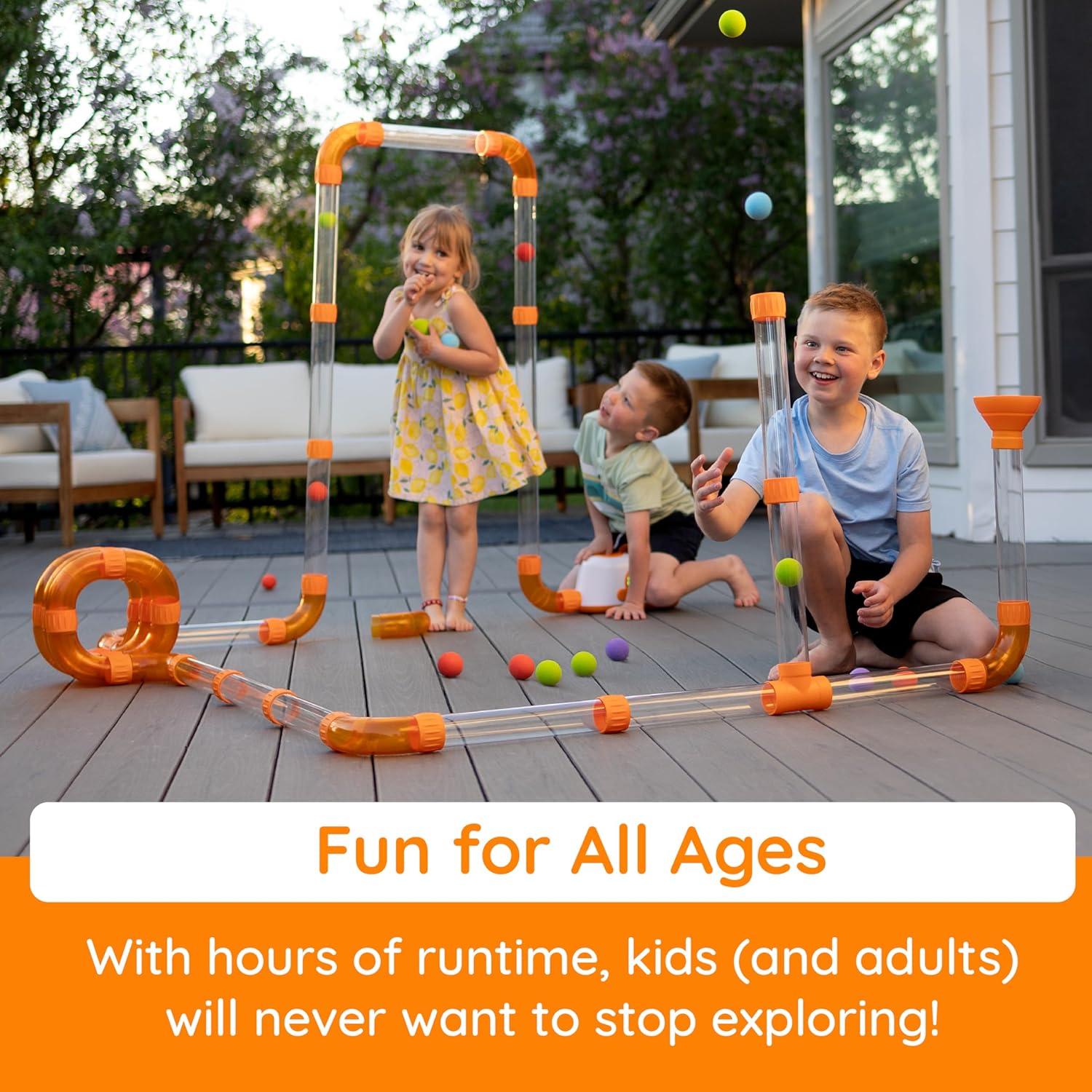 FlowForge™ Air-Powered STEM Toy for Kids Ages 3+