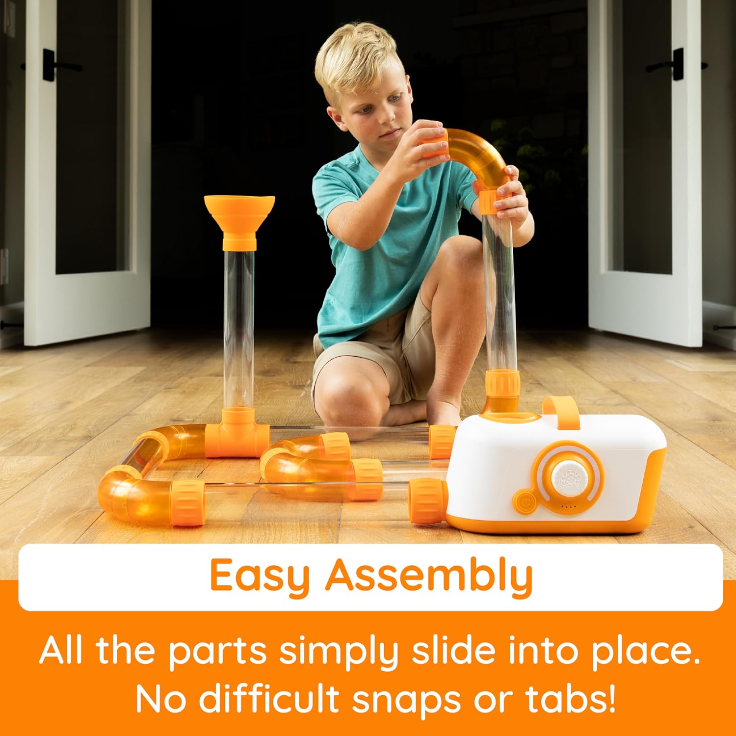 FlowForge™ Air-Powered STEM Toy for Kids Ages 3+
