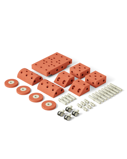 Solnoir™ Modular Play Set – Foam Building/Climbing Blocks & Indoor Ride-on Toy for Kids
